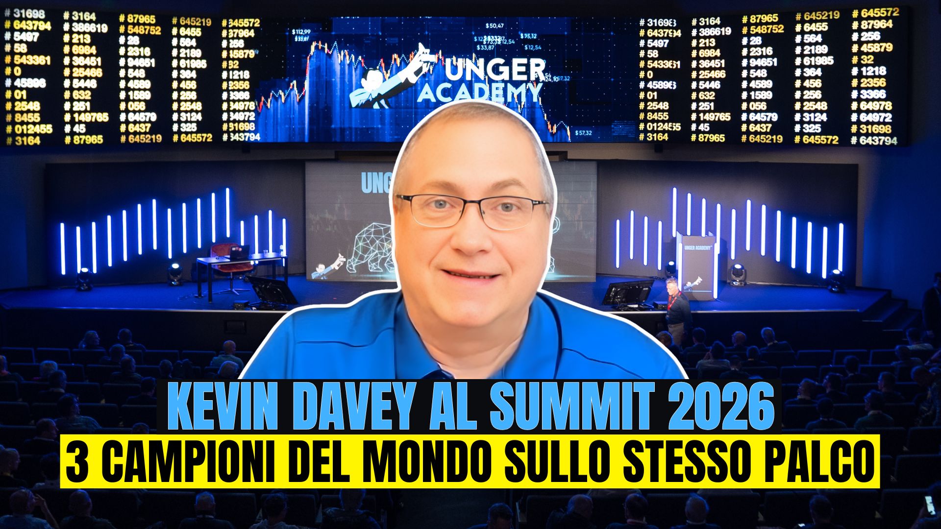 Kevin Davey al Summit 2026 | 3 Campioni del Mondo sullo stesso palco