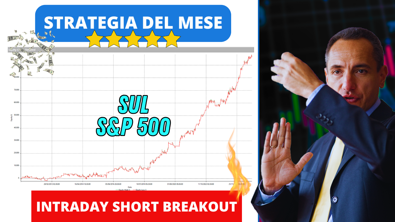 Strategia del Mese (novembre 2025): vince una breakout intraday short sul Future dell’S&P 500