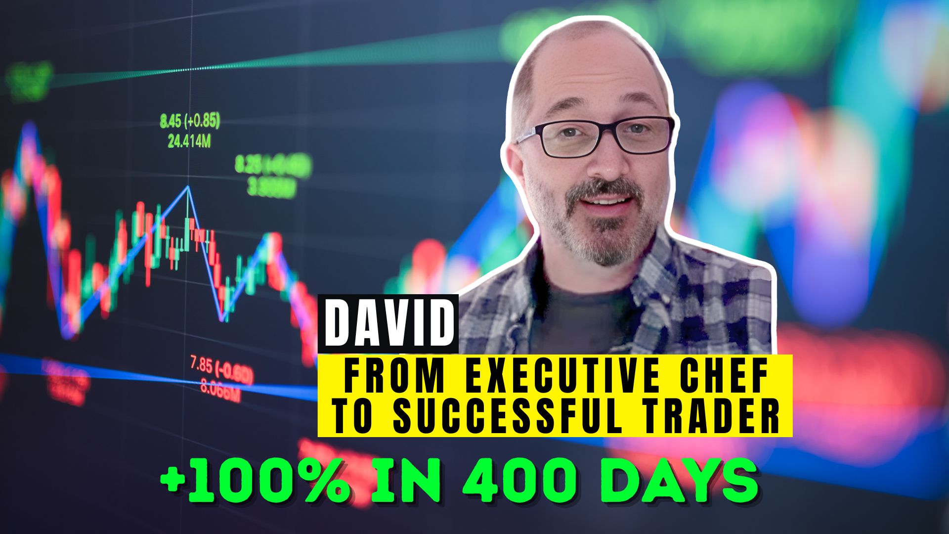 David, +100% in 400 Days with the Unger Method: From Executive Chef to Successful Trader