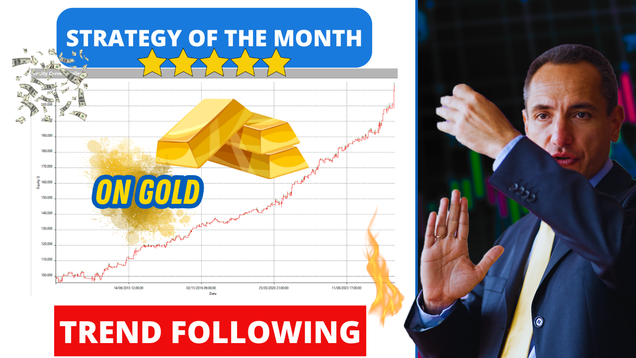 Strategy of the Month (October 2025): A Trend Following Strategy on Gold Futures Takes the Win 